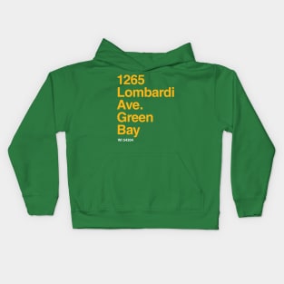 Green Bay Packers Football Stadium Kids Hoodie